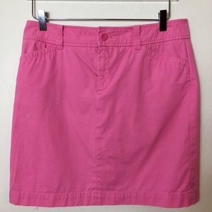 Lily Pulitzer women’s cotton pink skirt.